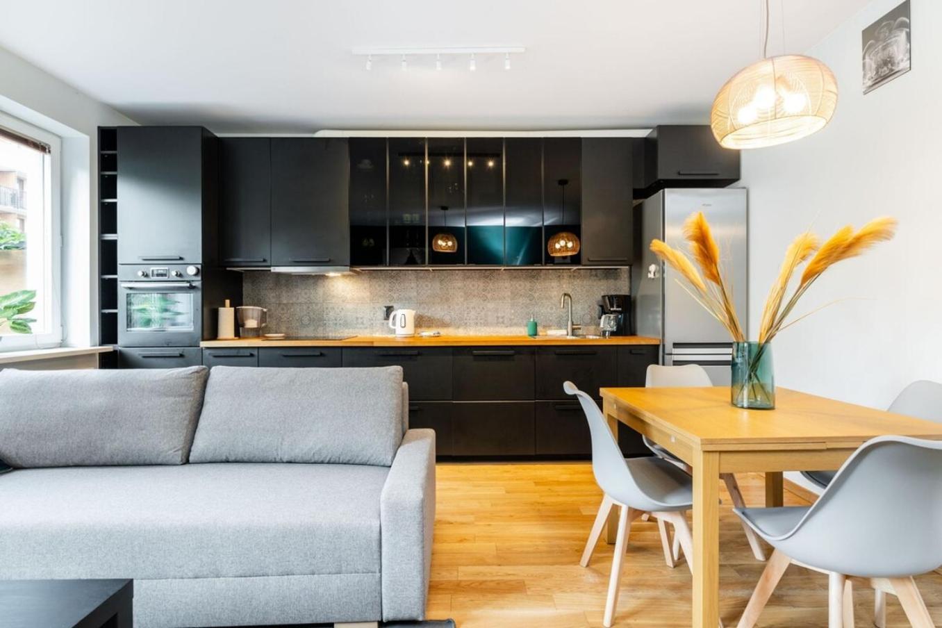 Modern 70M Apartment With Private Garden Metro Warszawa Exteriör bild