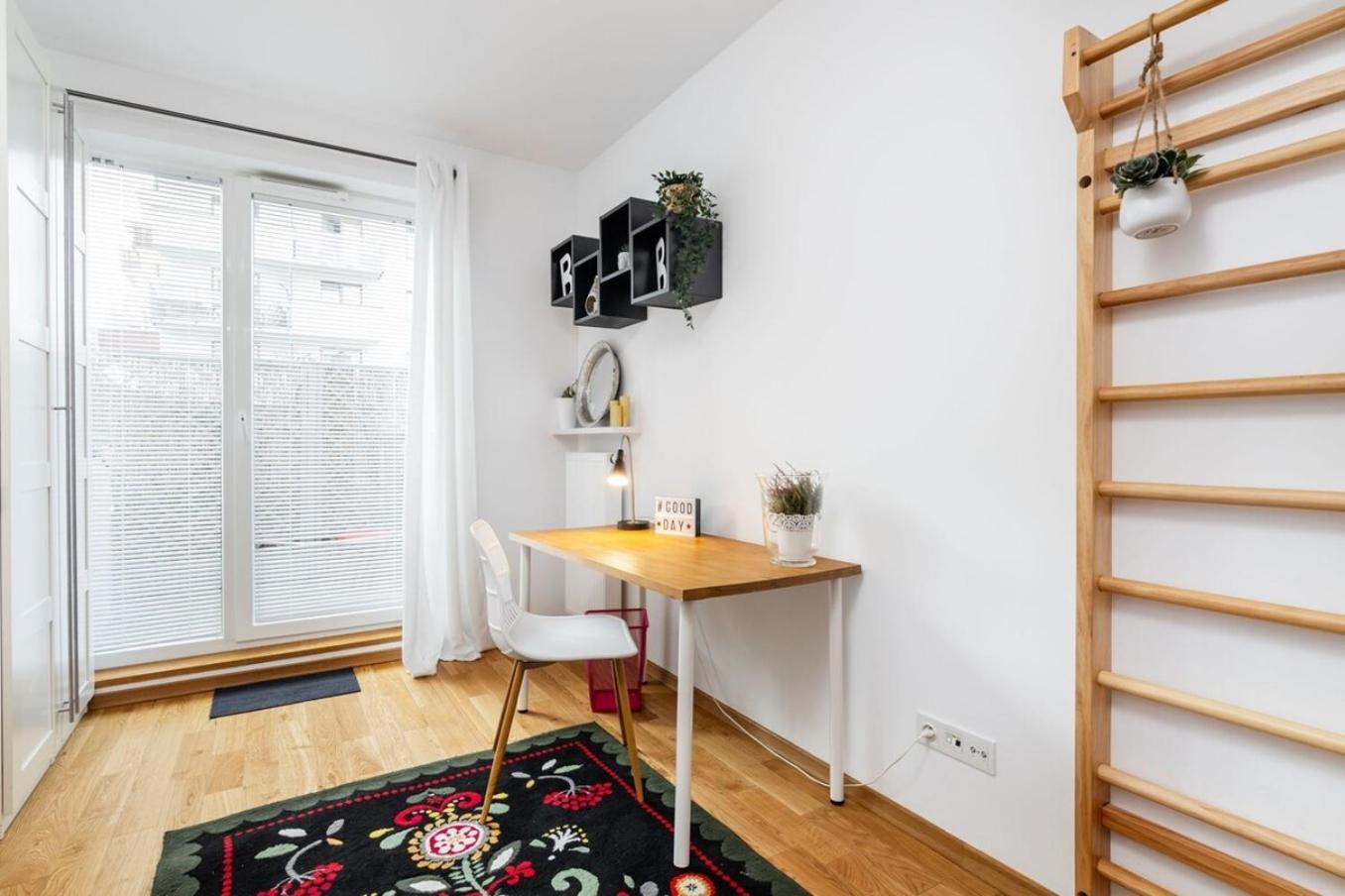 Modern 70M Apartment With Private Garden Metro Warszawa Exteriör bild