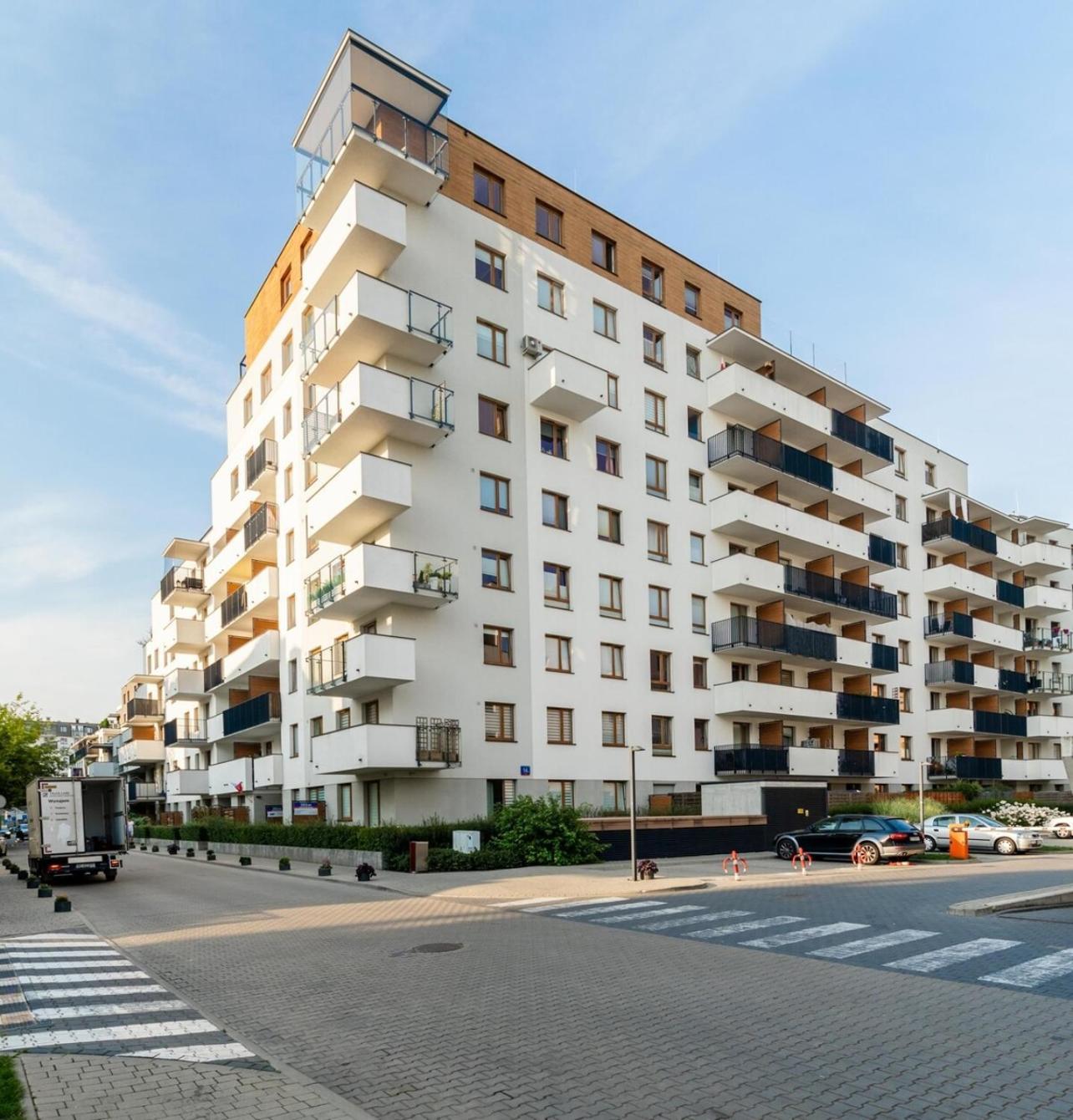 Modern 70M Apartment With Private Garden Metro Warszawa Exteriör bild