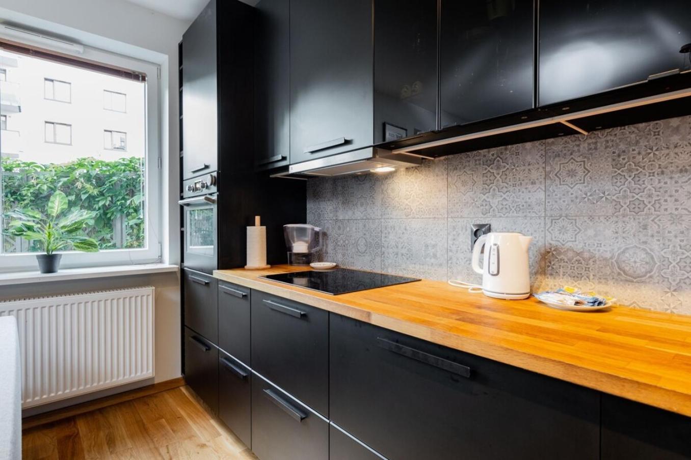 Modern 70M Apartment With Private Garden Metro Warszawa Exteriör bild